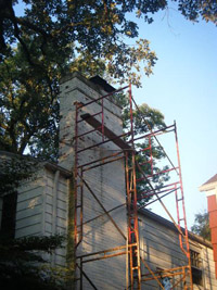 Chimney repair - Tuckpointing, Brick and Mortar Repair