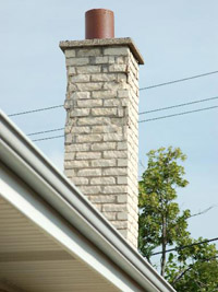 Chimney repair - Tuckpointing, Brick and Mortar Repair